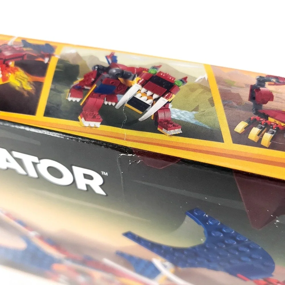 LEGO CREATOR: Fire Dragon (31102) Damaged Box Brand New Factory Sealed